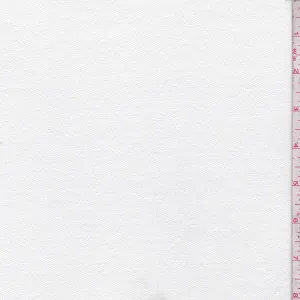 1 YD PC-Off White Micro French Terry Knit Fabric