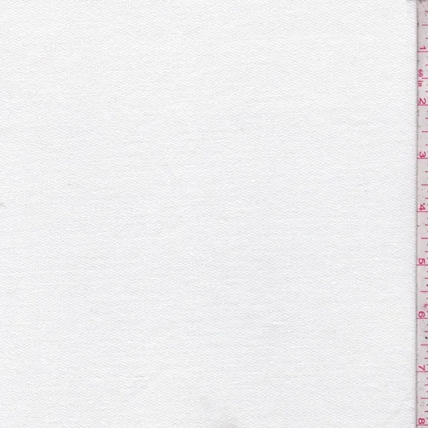 1 YD PC-Off White Micro French Terry Knit Fabric