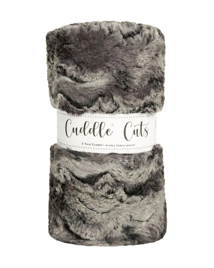 2 Yard Luxe Cuddle Cuts Wild Rabbit - Nine Iron