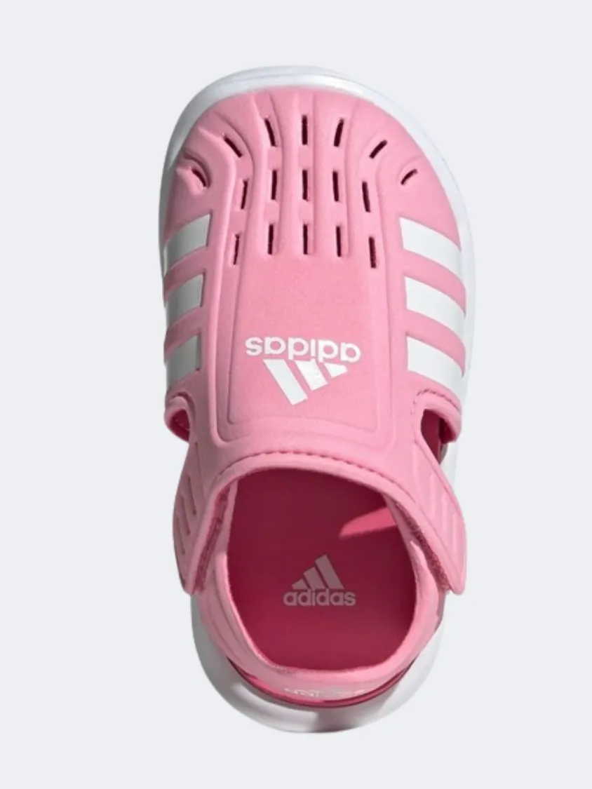 Adidas Ps Girls Sportswear Sandals Pink/White/Magenta