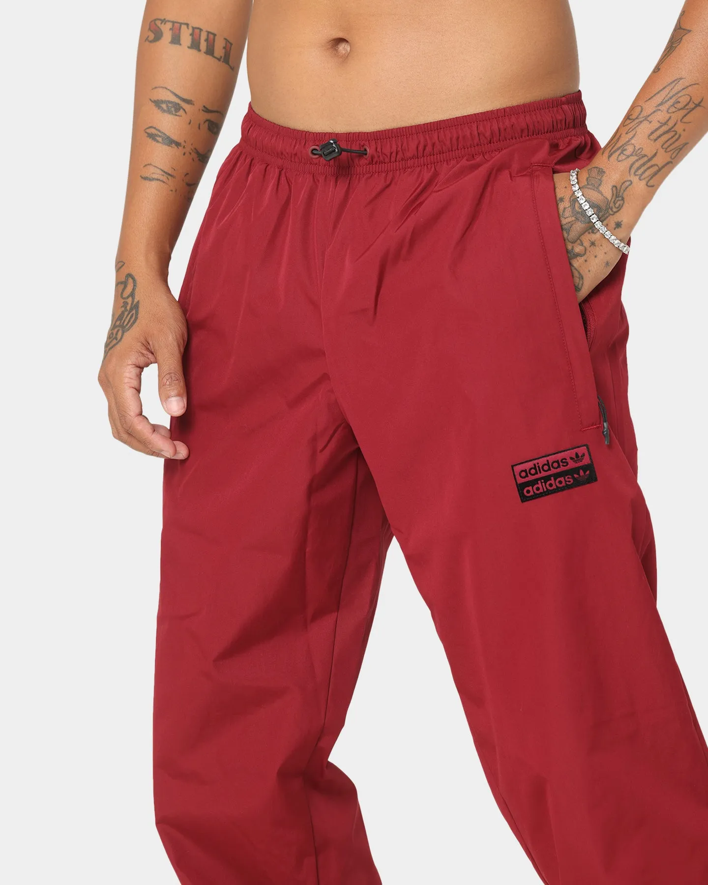 Adidas R.Y.V. Track Pants Q4 Cburgu Burgundy