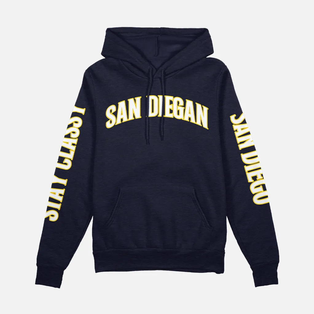 ANCHORMAN SAN DIEGAN PULLOVER HOODIE