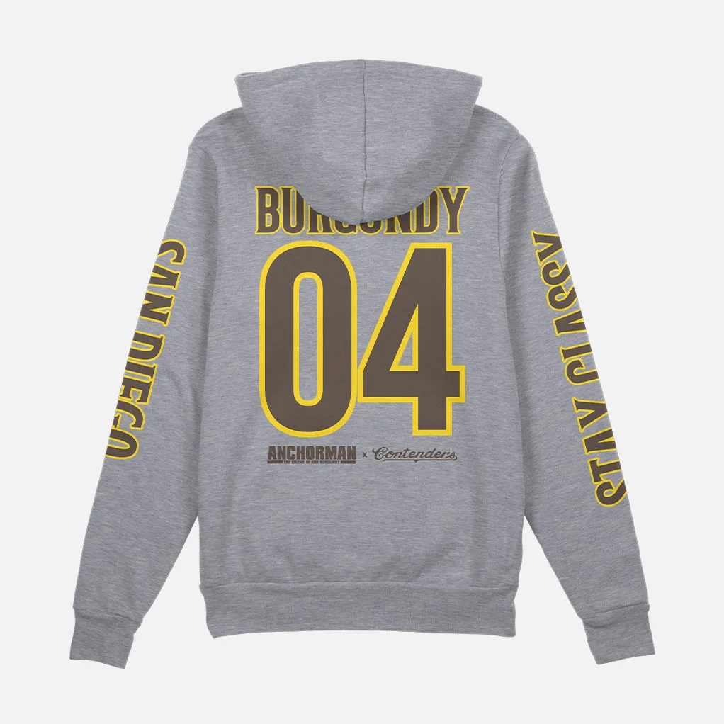 ANCHORMAN SAN DIEGAN PULLOVER HOODIE