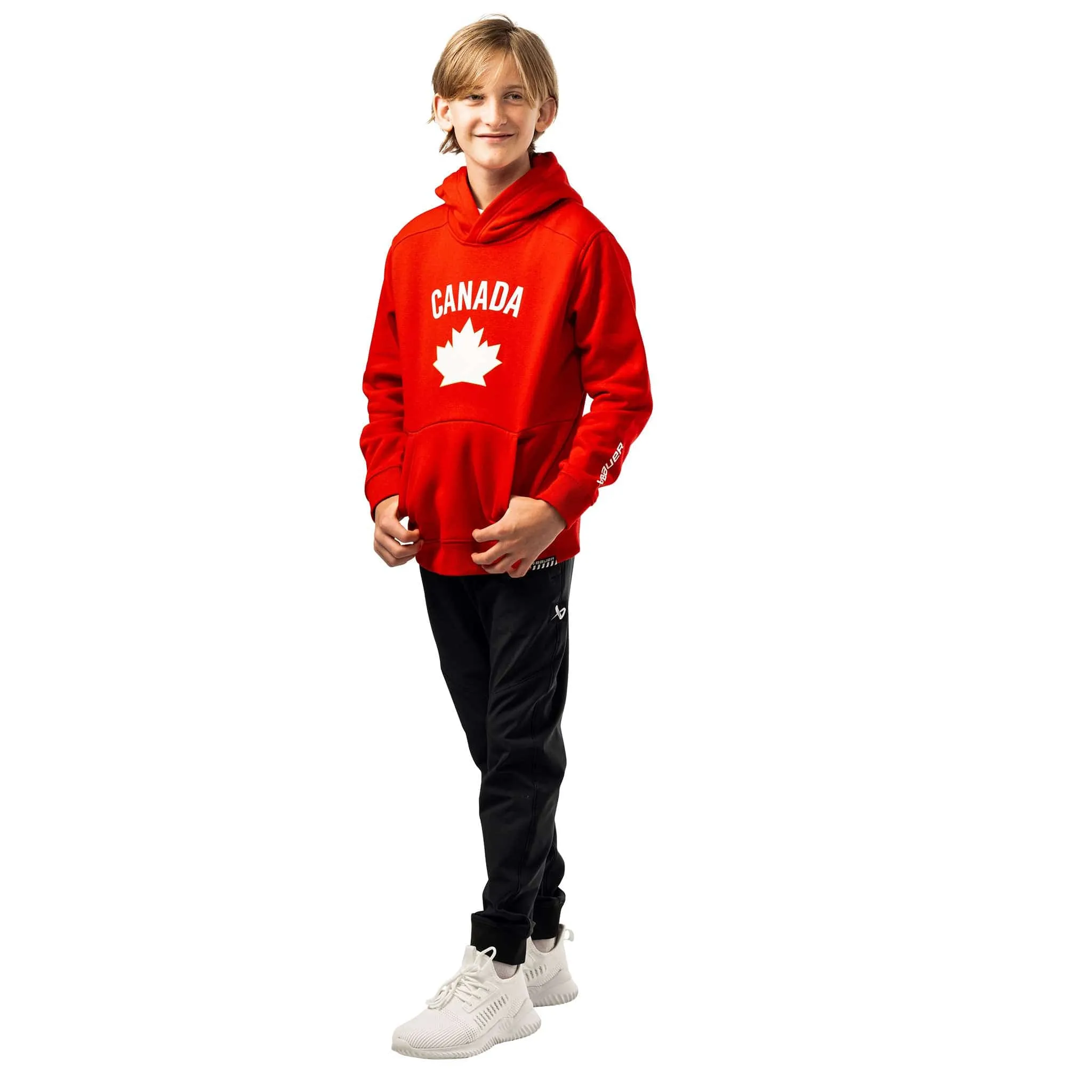 Bauer Hockey Canada Core Ultimate Youth Hoody - Red