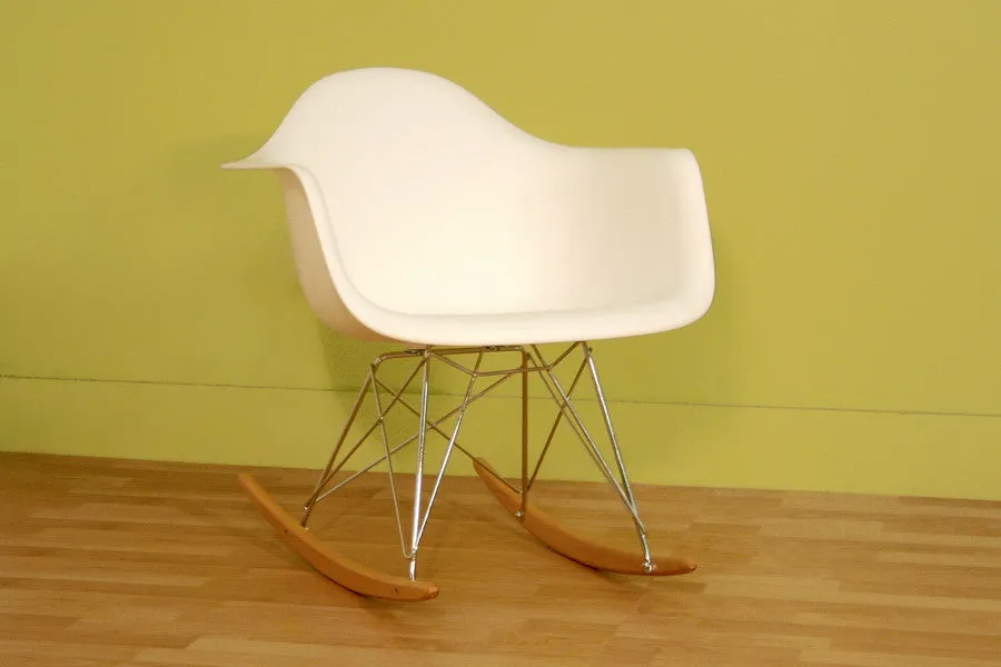 Baxton Studio Plastic Rocking Chair