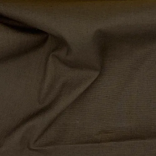 Brown Broadcloth Shirting - SKU 5801B #U80