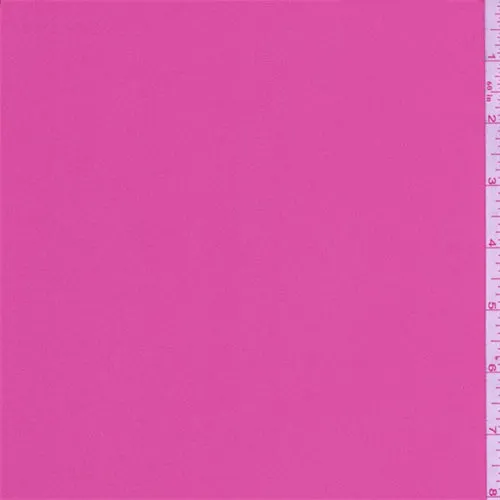 Cosmic Pink Polyester Charmeuse Fabric