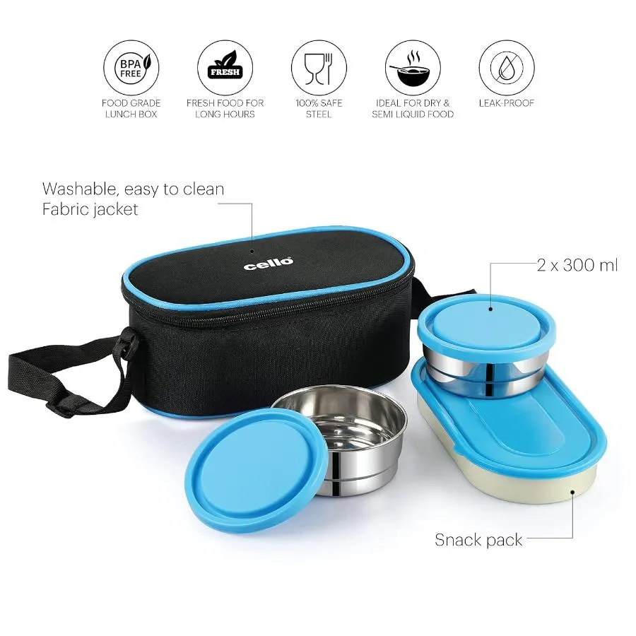 Exe Stainless Steel Lunch Box