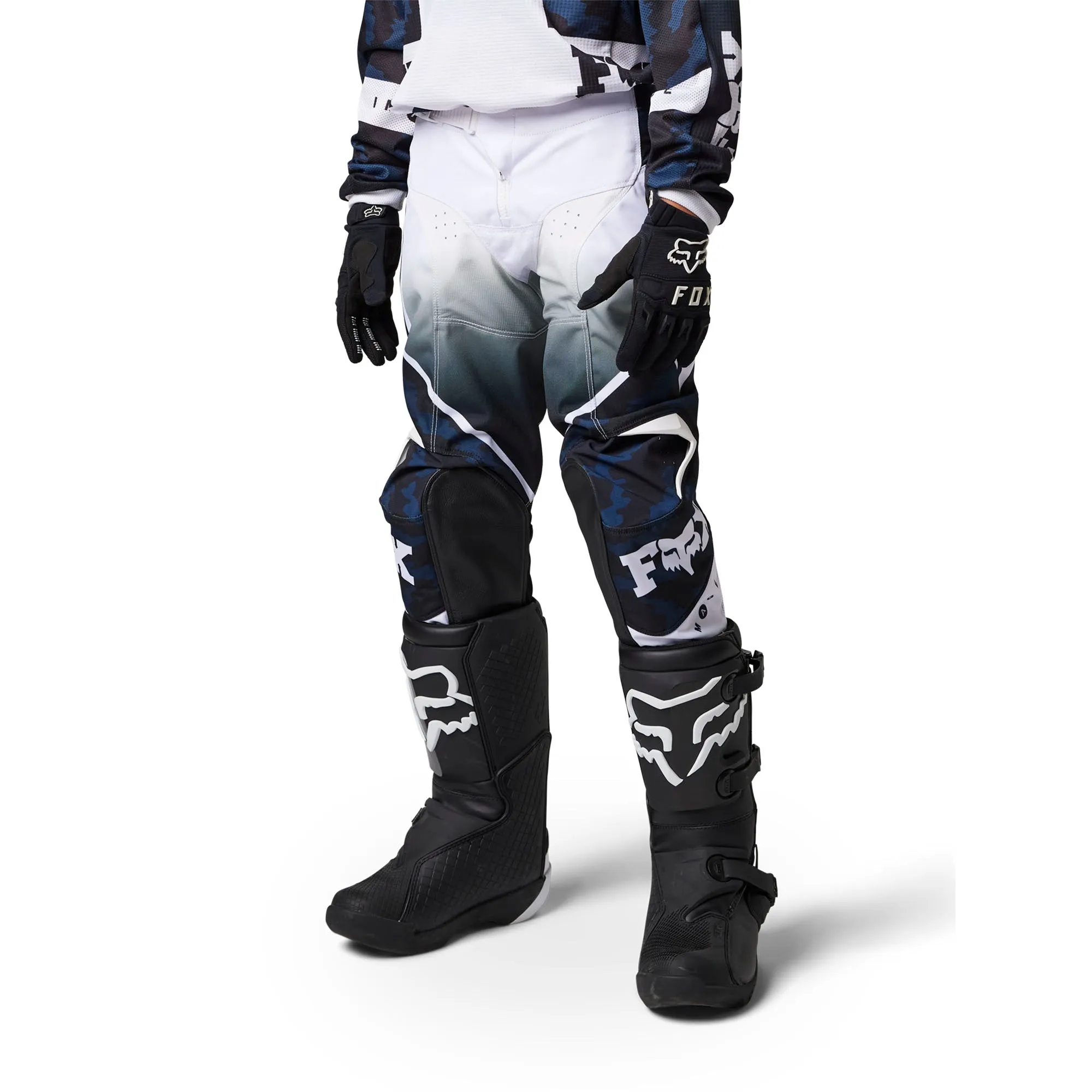 Fox Racing  Youth 180 Nuklr Motocross Pants Deep Cobalt Offroad MotoX Hip Pads