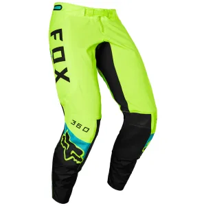 FOX YOUTH 360 DIER PANTS [FLO YELLOW]