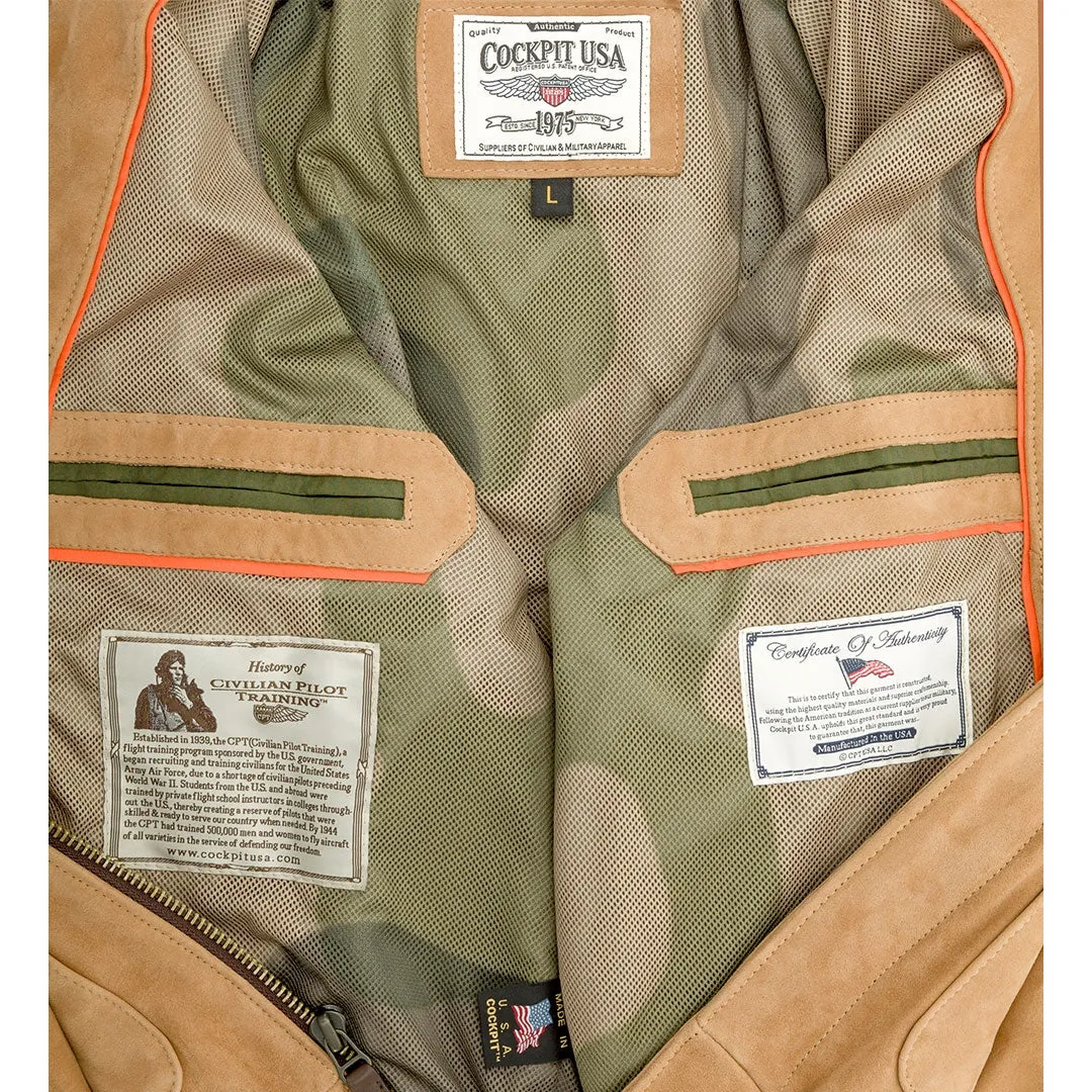 Gentleman Pilot A-2 Flight Jacket Z21V024