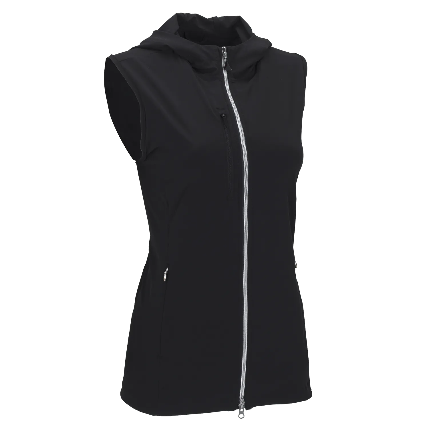 Greg Norman - Women's Windbreaker Full-Zip Hooded Vest