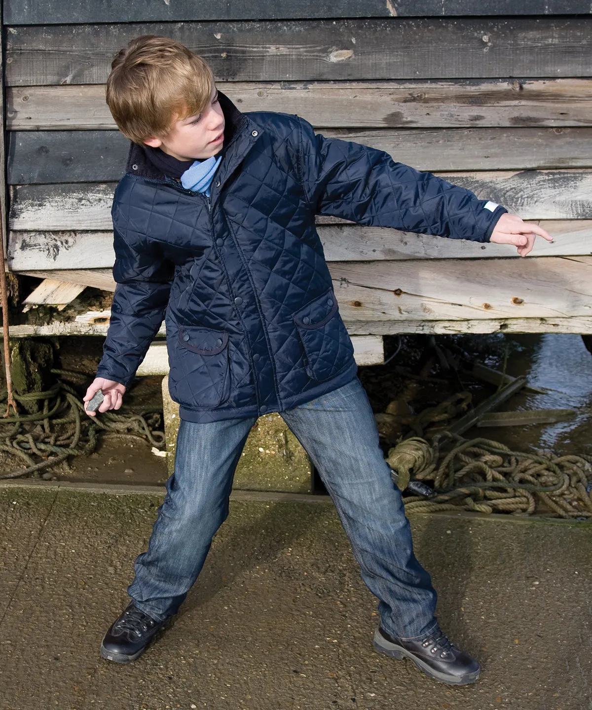 Junior urban Cheltenham jacket | Navy