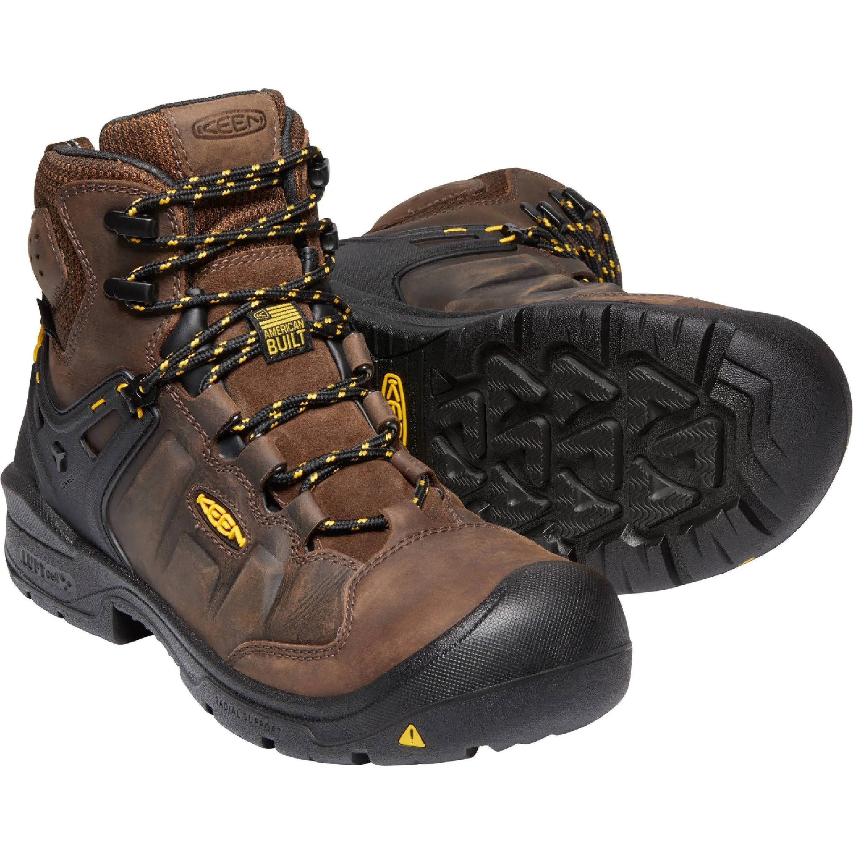 Keen Utility Men's Dover 6" Comp Toe USA Built WP Work Boot 1021467