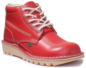 Kickers Kick Hi M In Red in Adults UK