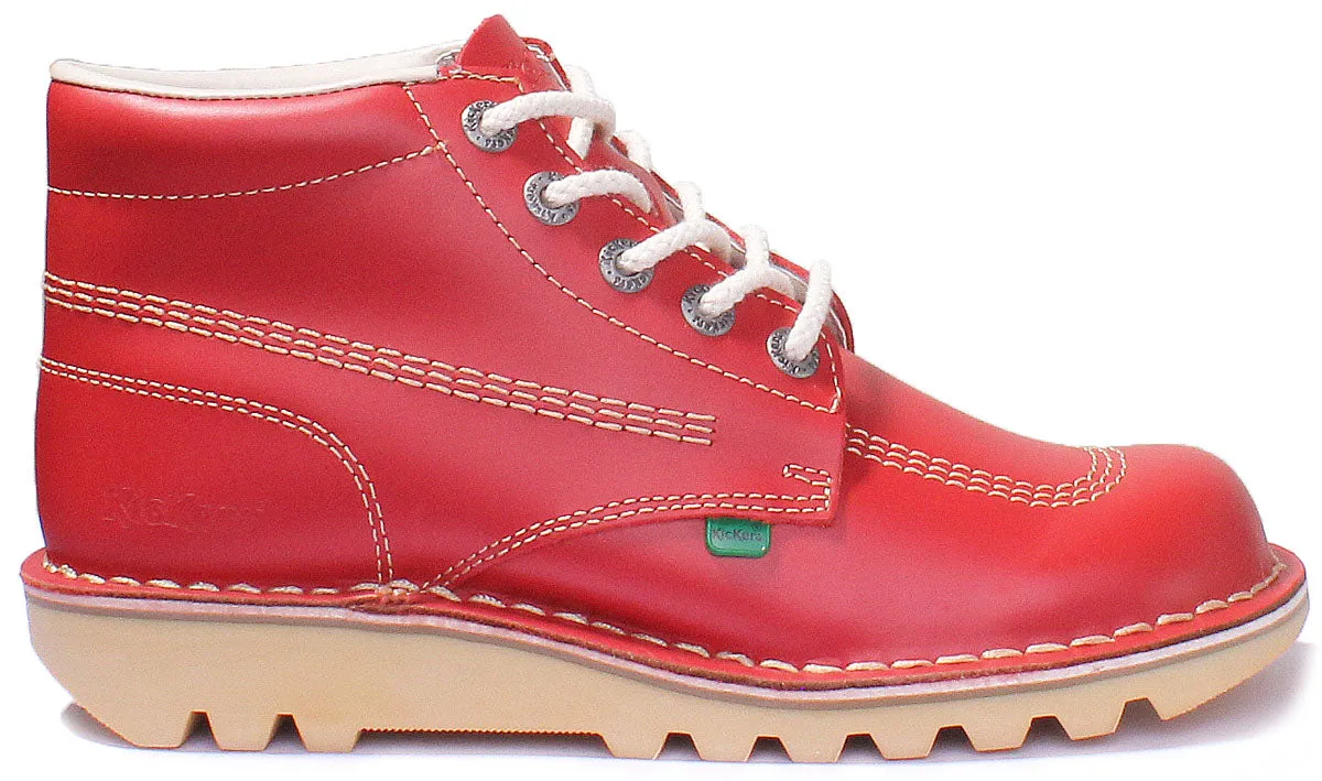 Kickers Kick Hi M In Red in Adults UK