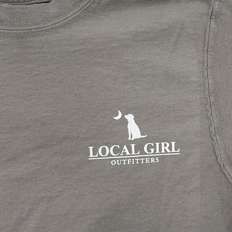 Local Girl Youth South Carolina Short Sleeve T-Shirt in Grey