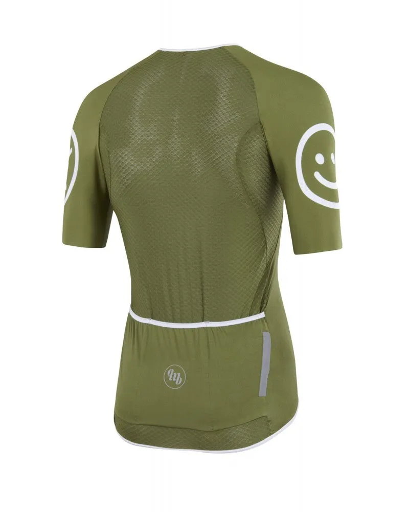 MB Wear Maglia Ultralight Jersey - Smile Verde Green