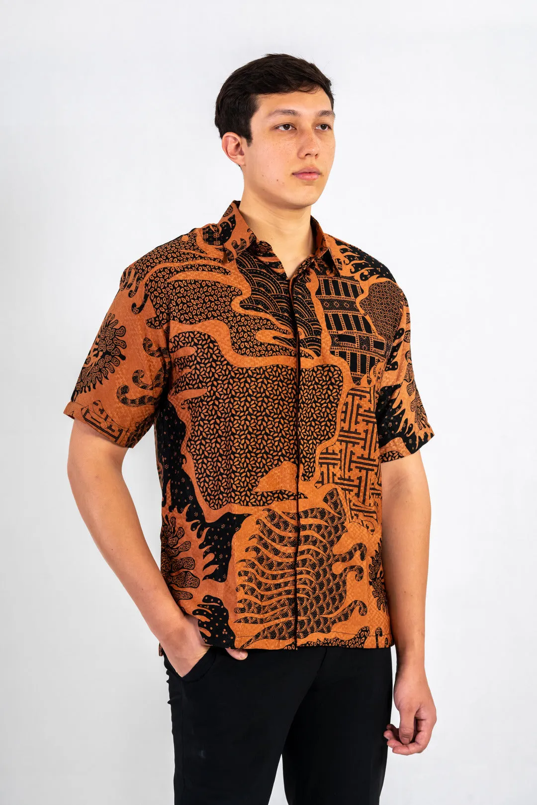 Men's Batik Shirt - Legacy | Short Sleeves