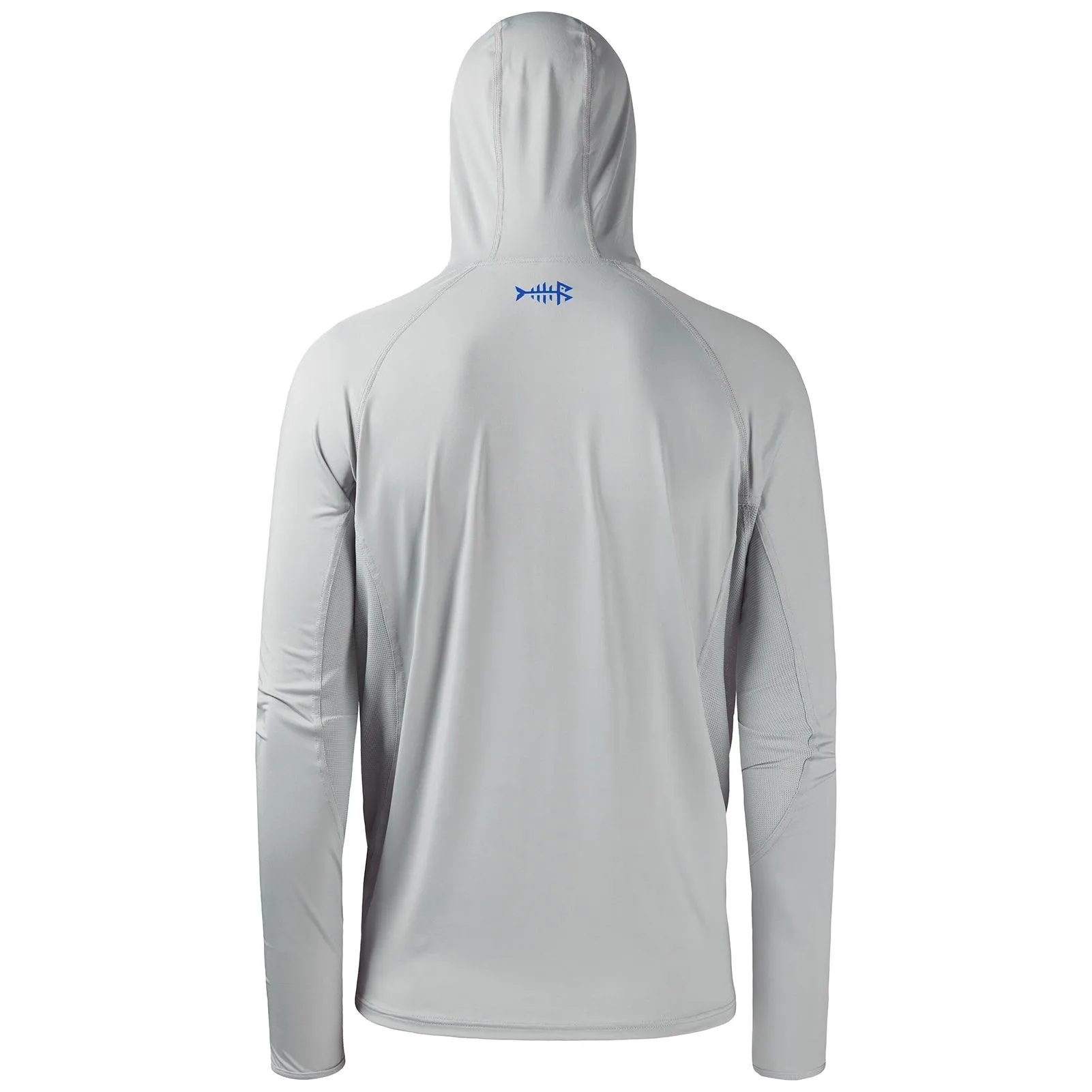 Men’s UPF 50  Long Sleeve Fishing Hoodie with UV Neck Gaiter FS06M