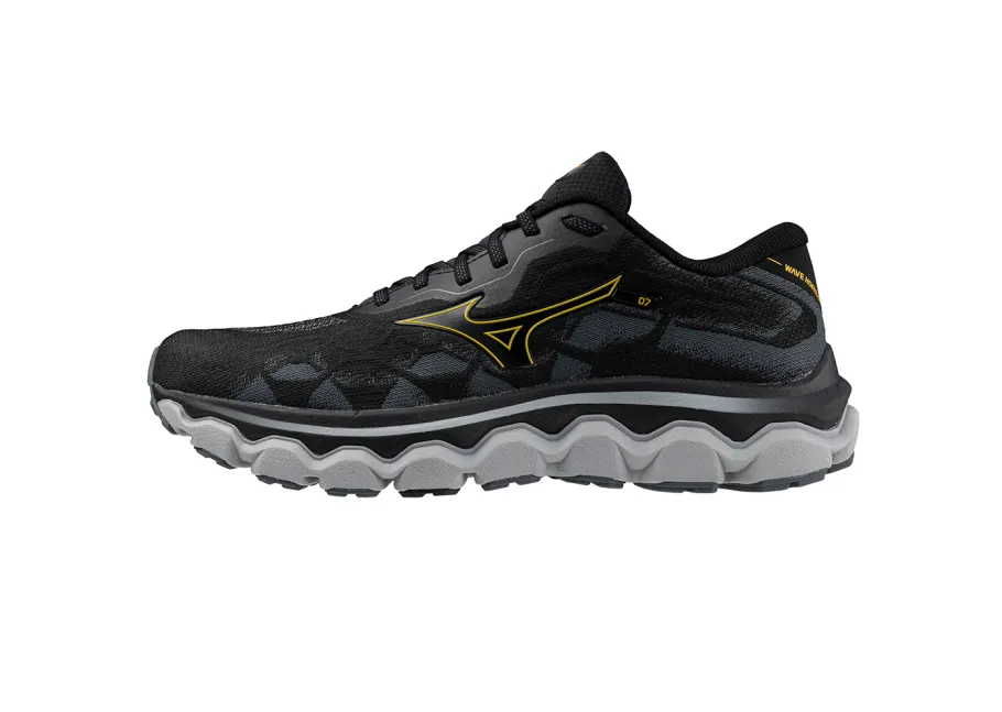 Mizuno Wave Horizon 7 (2E Width) - Black Citrus (Mens)