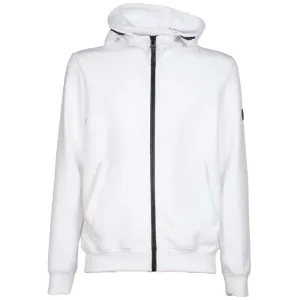 People Of Shibuya Elegant White Tech Fabric Hoodie