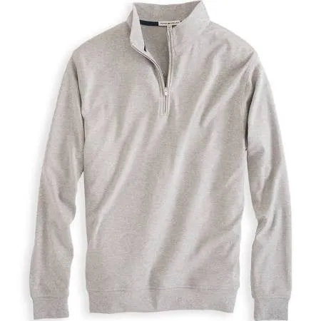 Peter Millar | Heather Interlock Quarter Zip