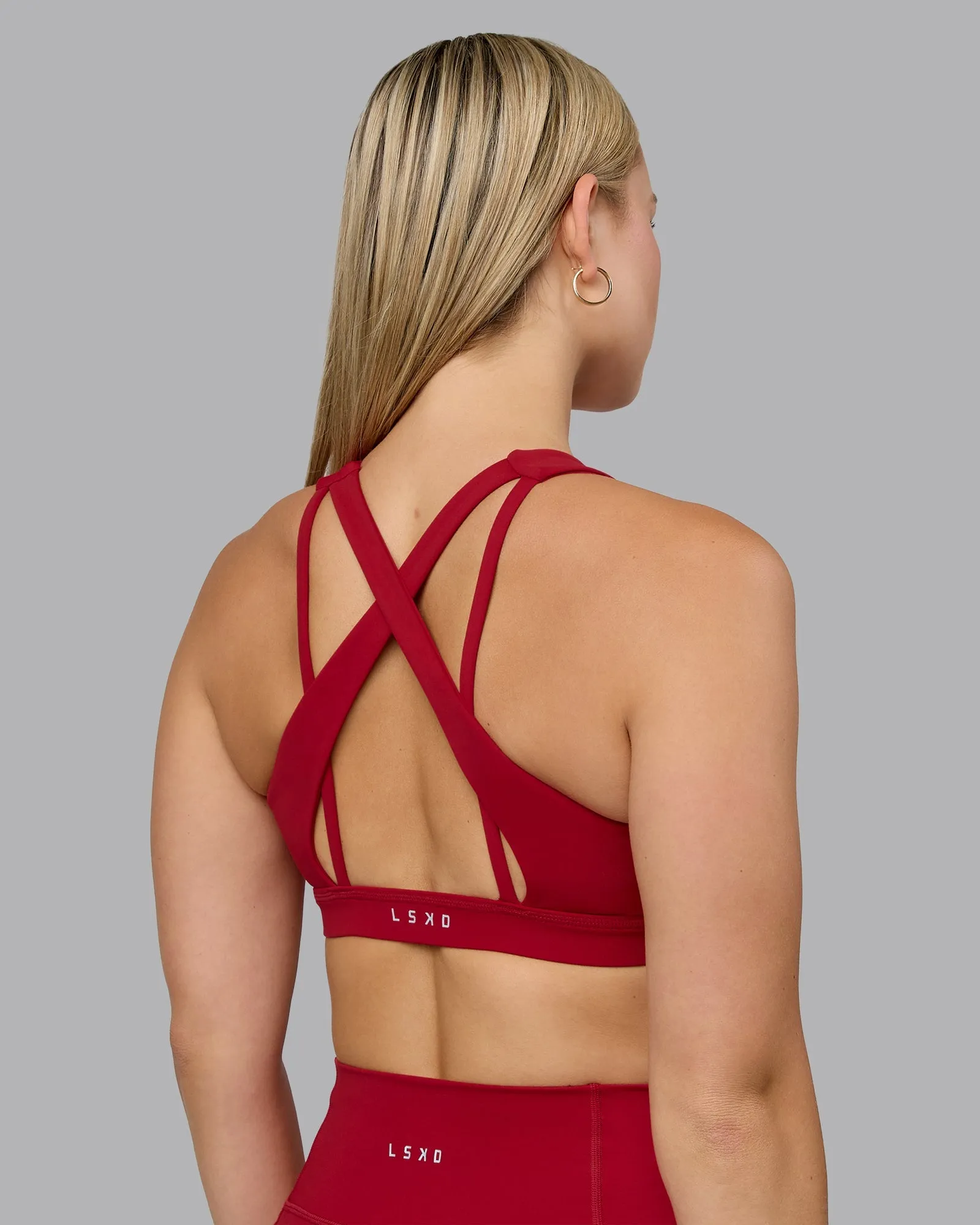 Pivot Sports Bra - Cherry Red