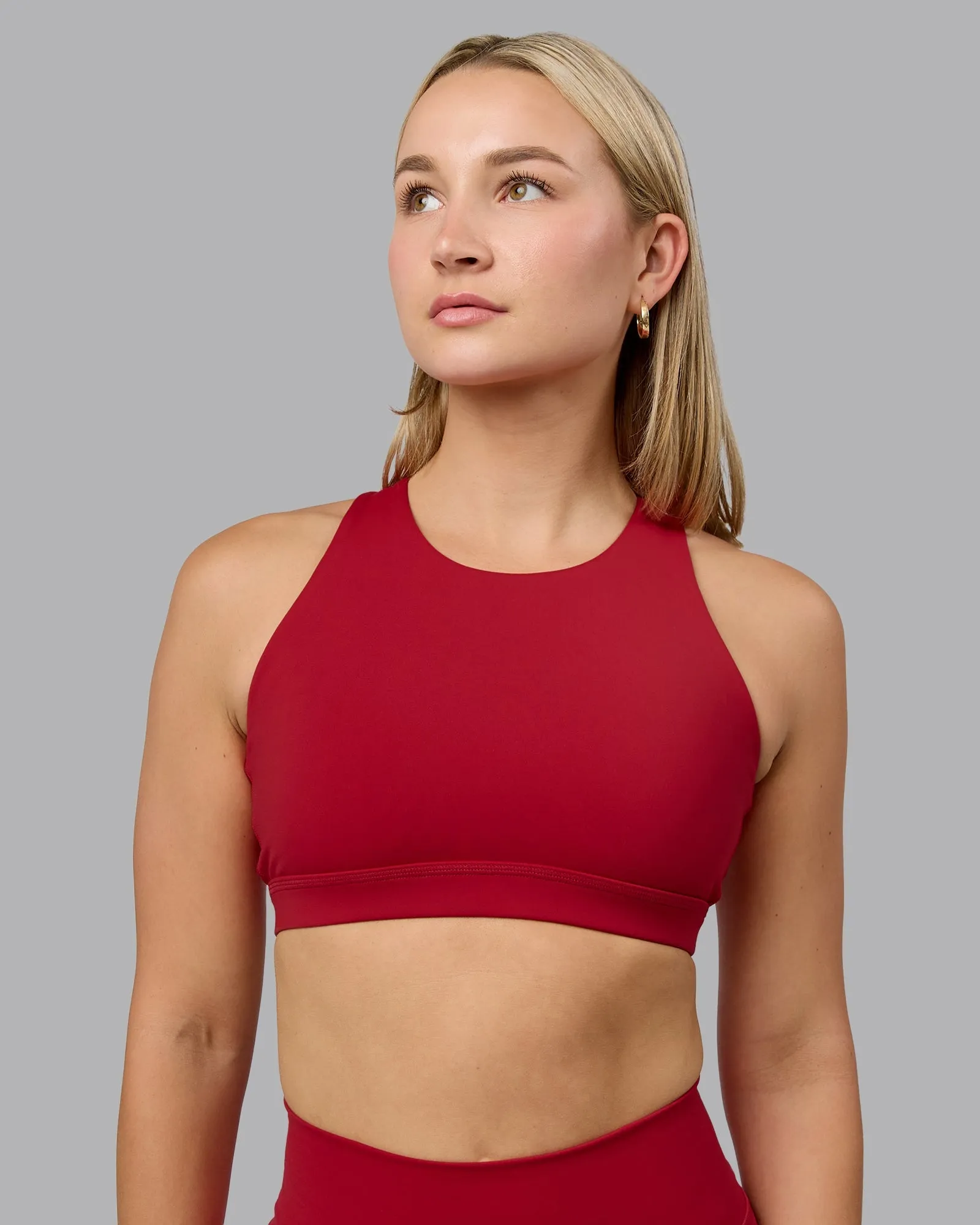 Pivot Sports Bra - Cherry Red