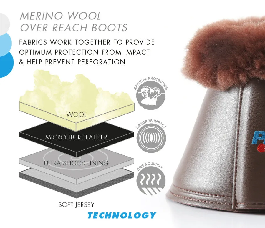 Premier Equine - 'Wool' Over Reach Boots