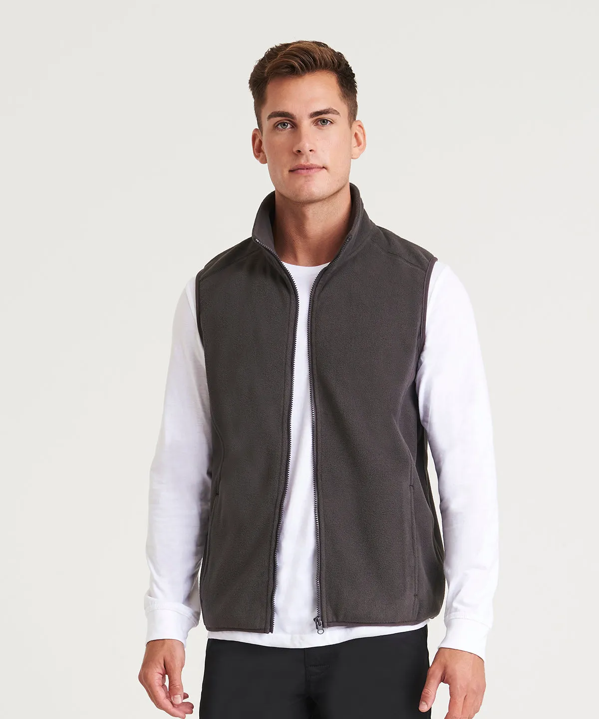 Pro fleece gilet | Charcoal