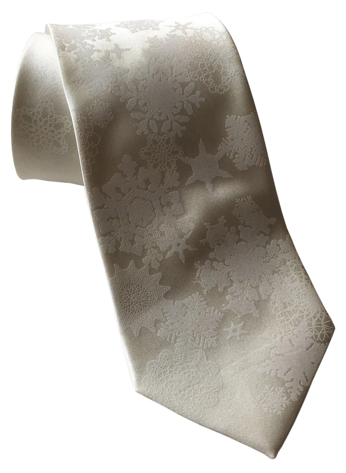 Snowflake Silk Necktie