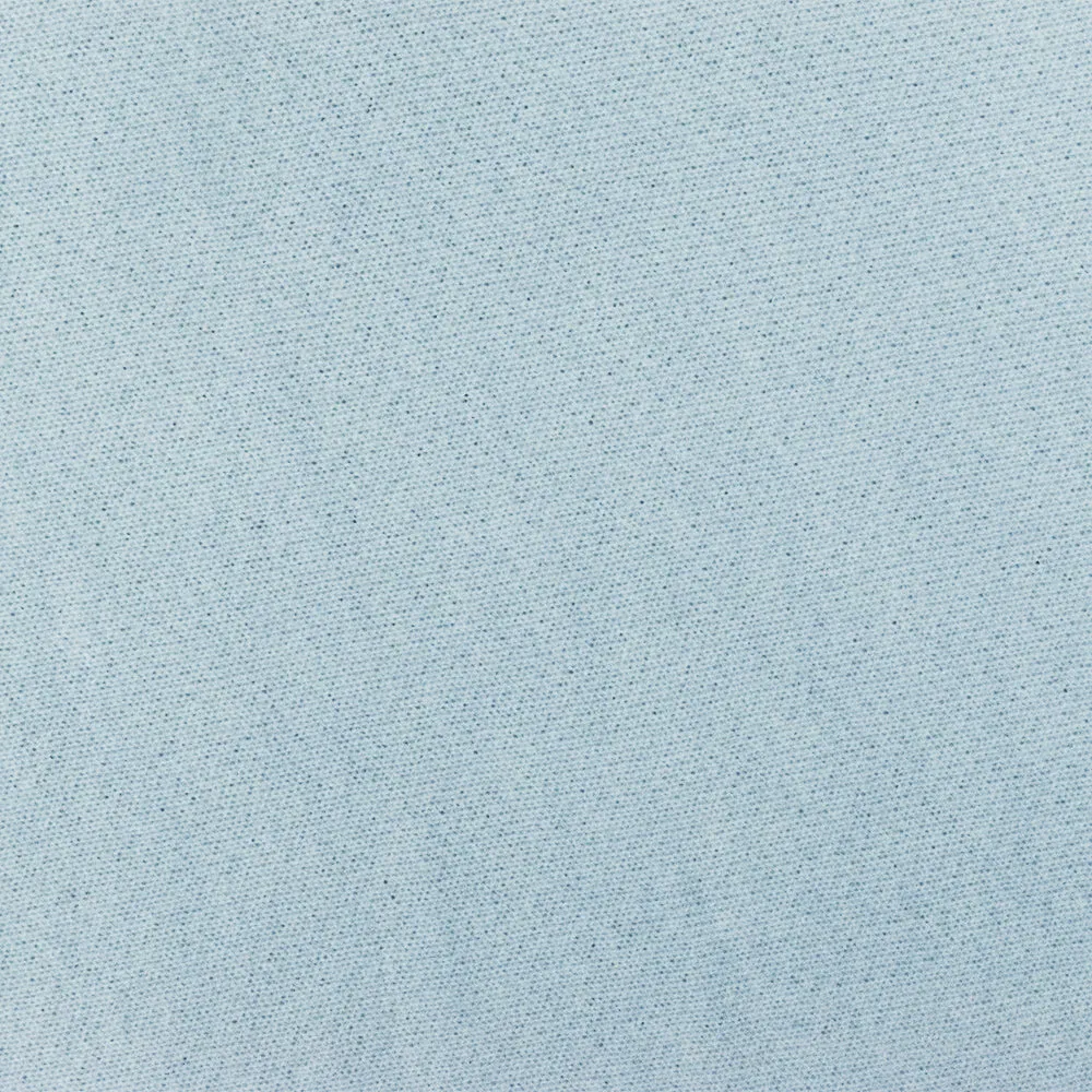 Soft Cloud Blue Solid Stretch French Terry Knit Fabric