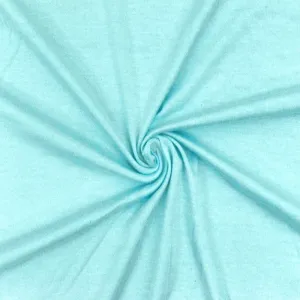 Tahiti Teal Solid Stretch Modal Tissue Jersey Knit Fabric