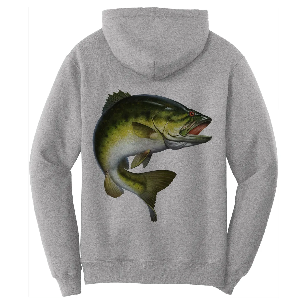 Texas Freshwater Born Men's Largemouth Bass Cotton Hoodie