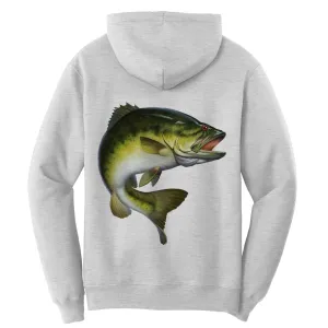 Texas Freshwater Born Men's Largemouth Bass Cotton Hoodie