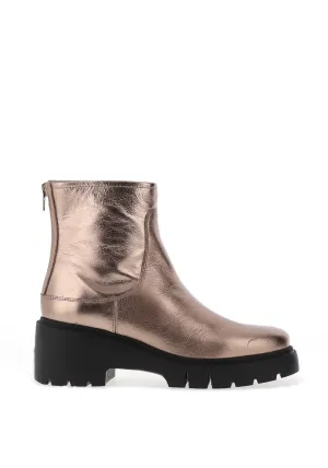 Unisa Jorge Metallic Ankle Boots