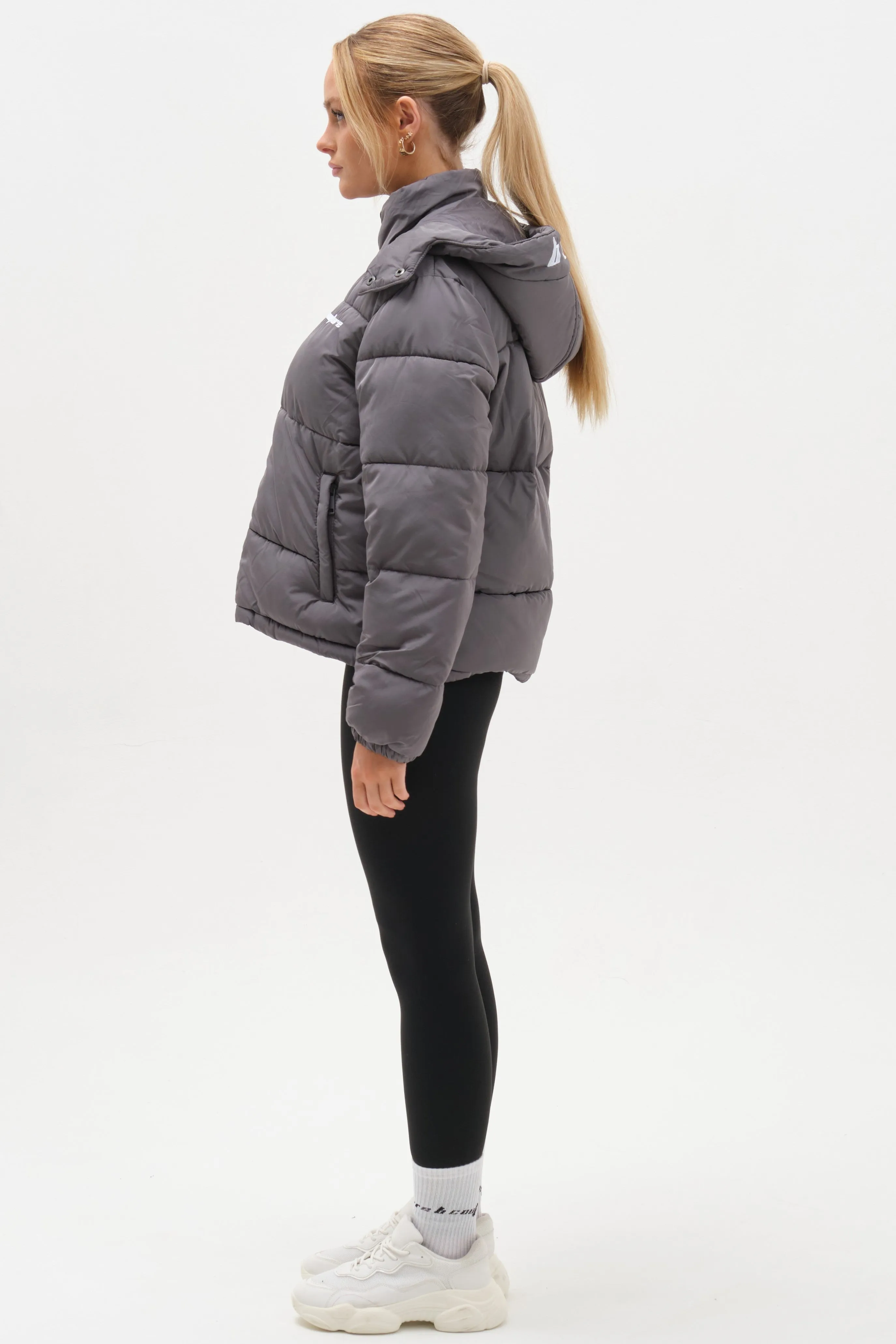 Welbeck Puffer Jacket - Dark Grey