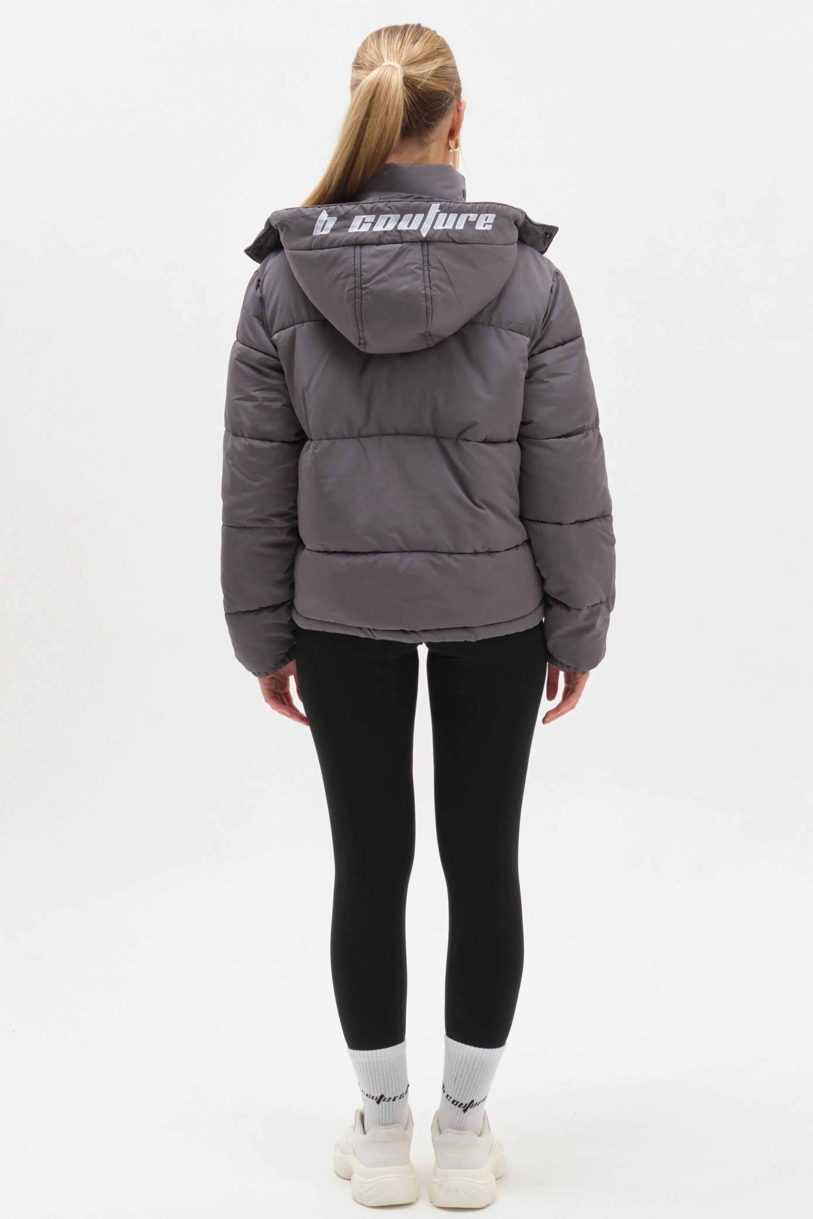 Welbeck Puffer Jacket - Dark Grey