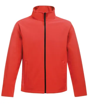 Womens Ablaze printable softshell | Classic Red/Black