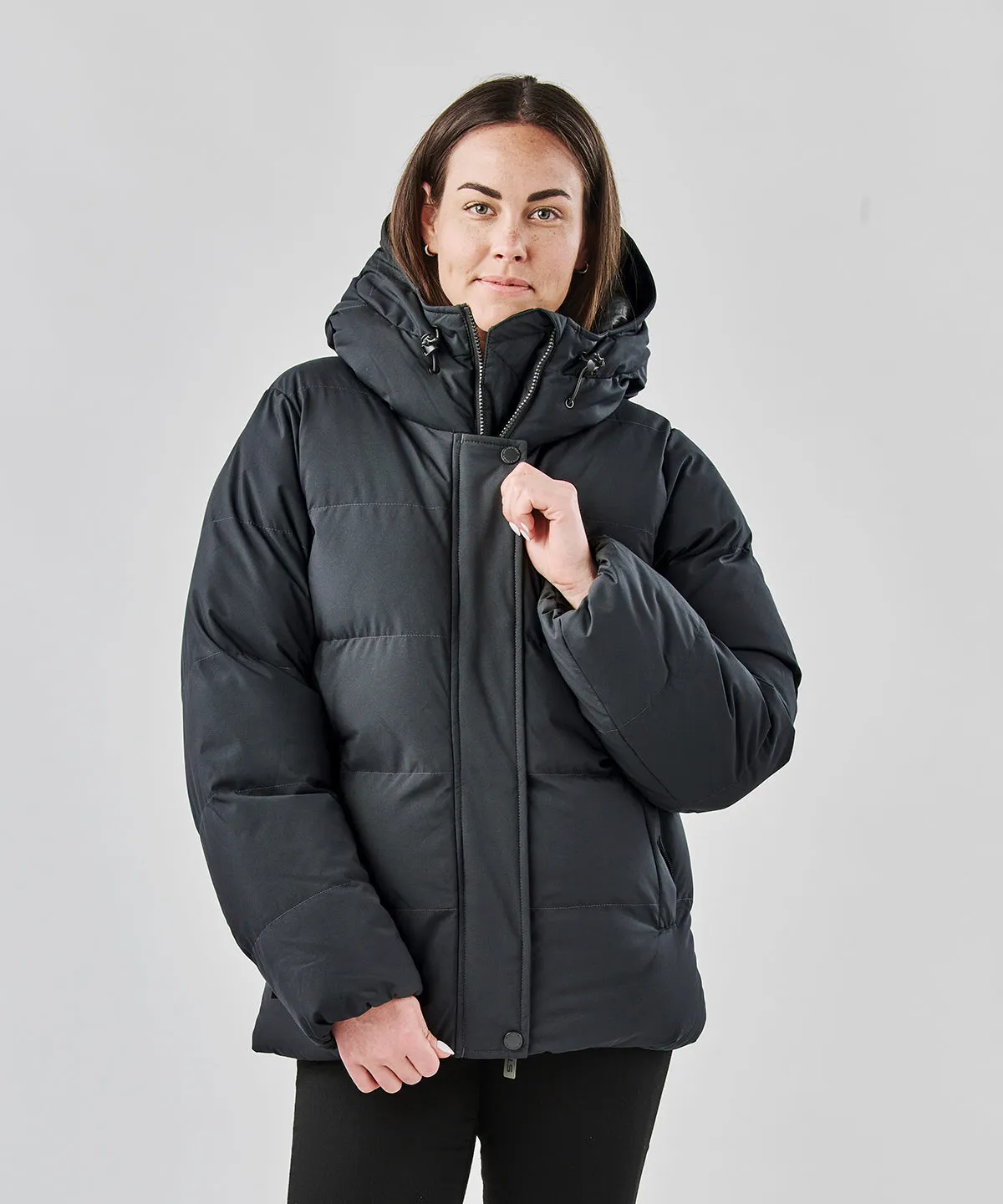 Womens Explorer thermal jacket | Granite