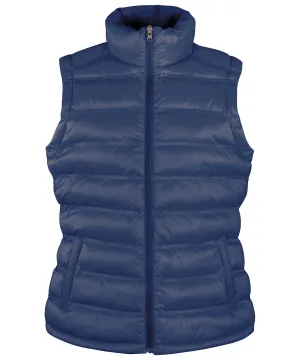 Womens ice bird padded gilet | Navy