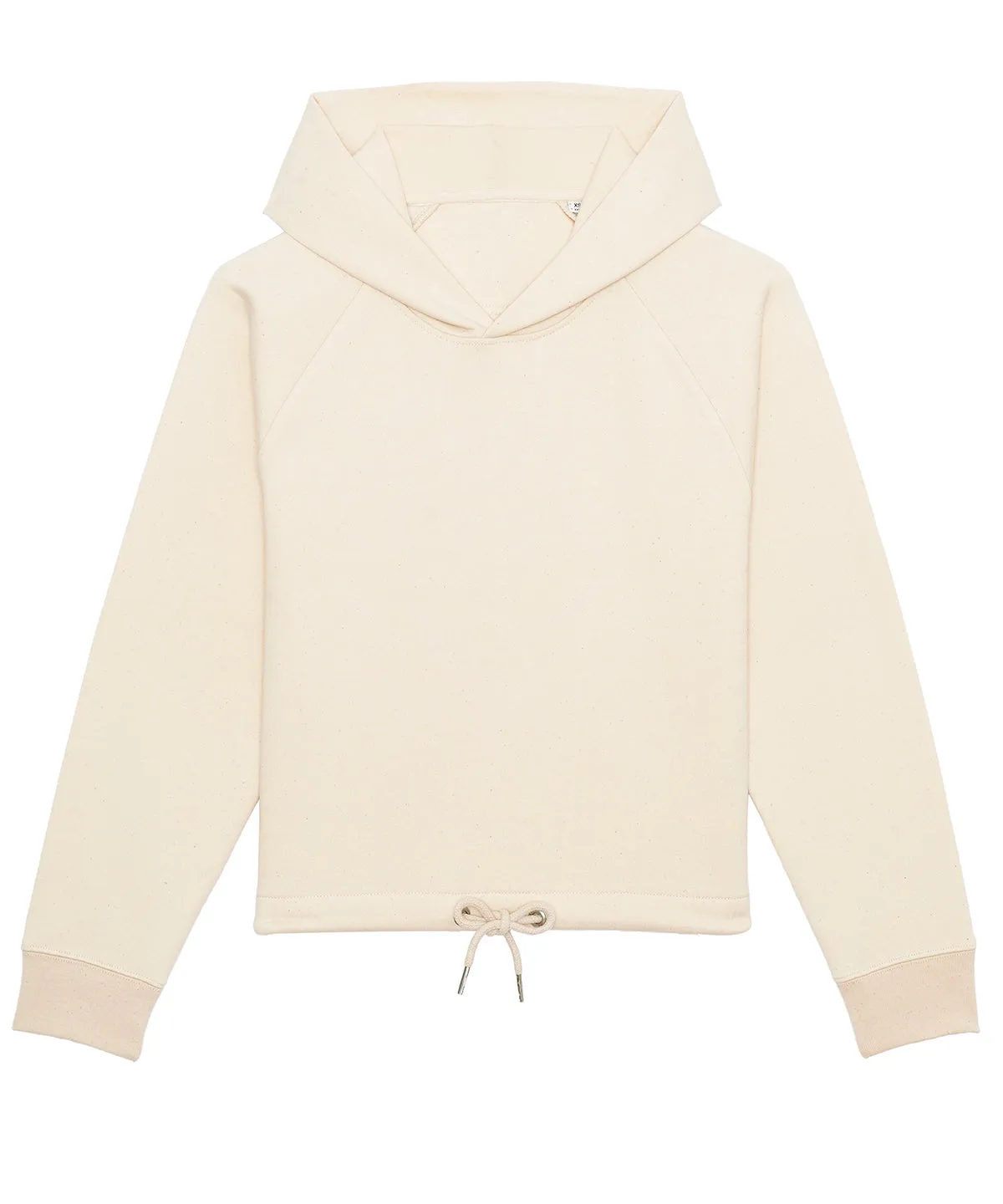 Womens Stella Bower cropped hoodie  (STSW132) | Natural Raw