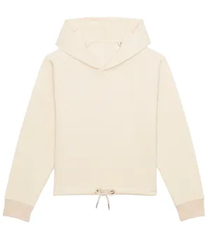 Womens Stella Bower cropped hoodie  (STSW132) | Natural Raw