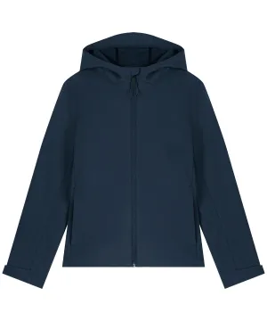 Womens Stella Discoverer hooded softshell  (STJW159) | French Navy